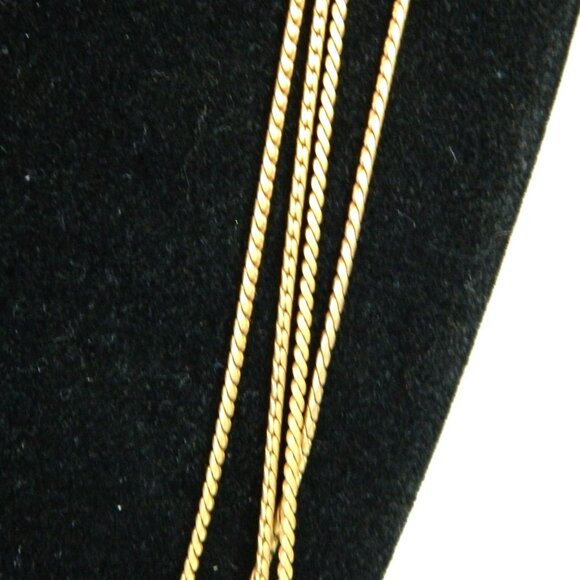 Stella & Dot Adjustable Lariat Necklace with Geometric Metal Beads and Stones - Picture 4 of 6